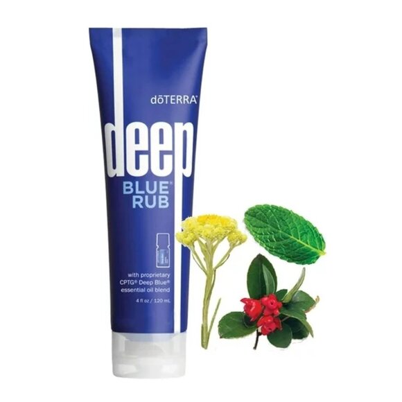 NEW Deep Blu by DoTERRA Topical Friction Cream 4fl oz/120ml 1 PACK EXP 02/28 - Picture 1 of 8
